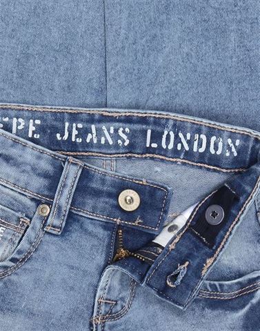 Pepe Jeans Boys Solid Blue Jeans